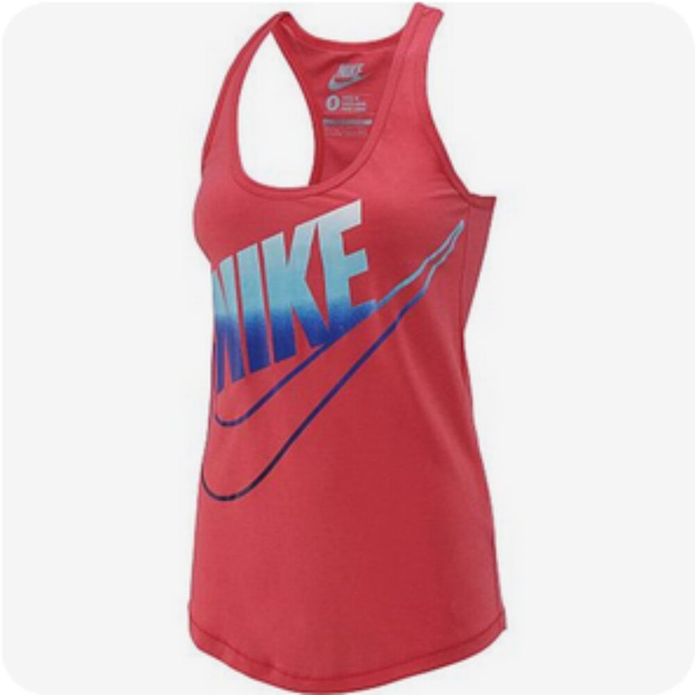 Nike Coral Racer Back Loose Fit Tank Top